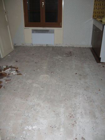 Cuisine sans carrelage, oct 2008