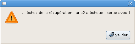 aria error